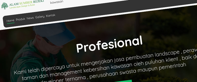 Jasa Pembuatan Website Bandung Murah Alam Sumber Rejeki Jasa pembuatan website murah Bandung Company Profile Alam Sumber Rejeki