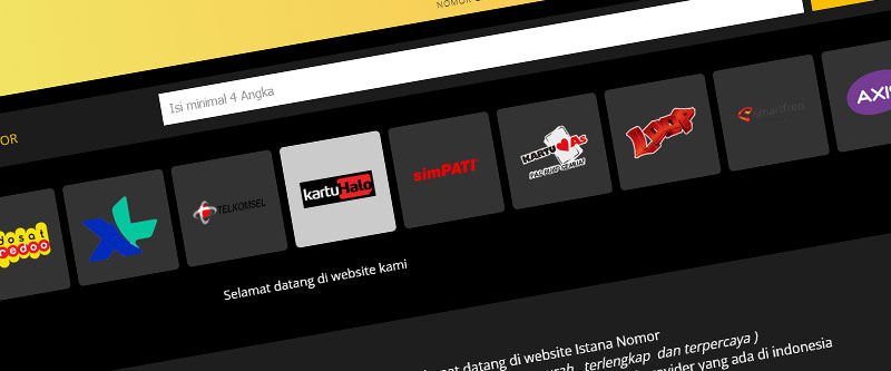 Jasa Pembuatan Website Bandung Murah Istana Nomor Jasa pembuatan website murah Bandung Nomor Cantik Istana Nomor