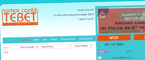 Jasa Pembuatan Website Bandung Murah  Jasa pembuatan website murah Bandung Nomor Cantik Nomor Cantik Tebet