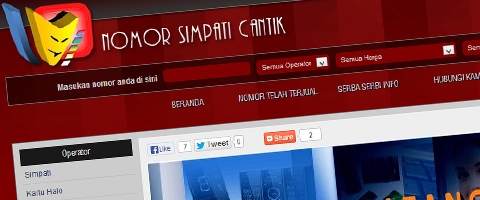 Jasa Pembuatan Website Bandung Murah  Jasa pembuatan website murah Bandung Nomor Cantik Nomorsimpaticantik.com